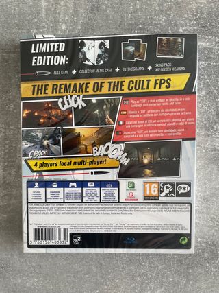 XIII para PS4, steelbook, edición limitada, nuevo