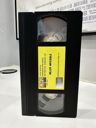 MEJOR IMPOSIBLE VHS VIDEOCLUB CAJA GRANDE