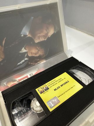 MEJOR IMPOSIBLE VHS VIDEOCLUB CAJA GRANDE