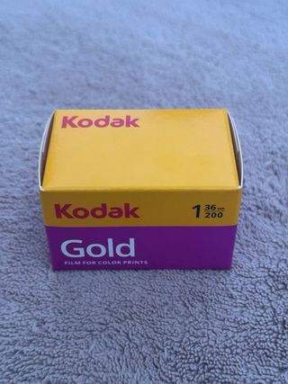 Carrete Kodak Gold 200 Color 36 exp. 35mm