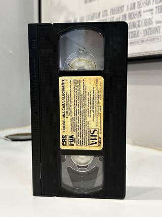 HOUSE UNA CASA ALUCINATE VHS VIDEOCLUB