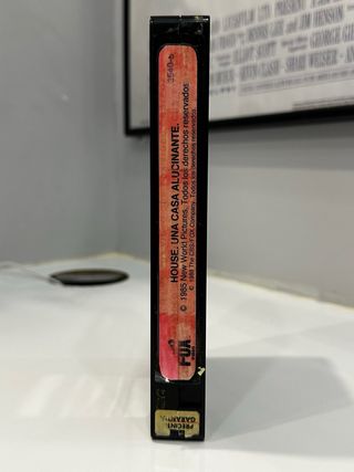HOUSE UNA CASA ALUCINATE VHS VIDEOCLUB