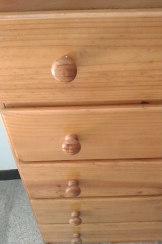 Muble cómoda cajonera sinfonier madera 