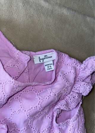 Vestitino estivo neonata lilla