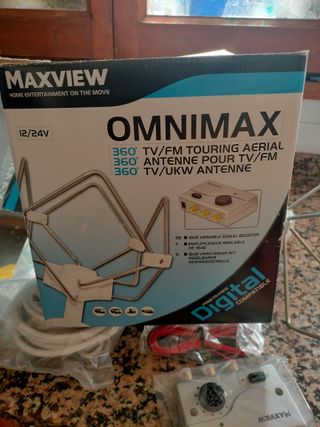 Antena para caravanas sin usar