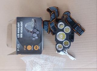 Linterna Led recargable