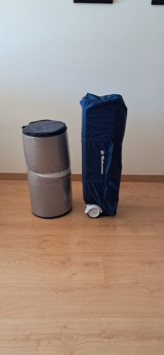 Cuna portátil más colchón viscolastic