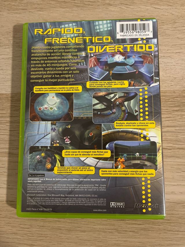 XBOX CLASICA Fuzion Frenzy