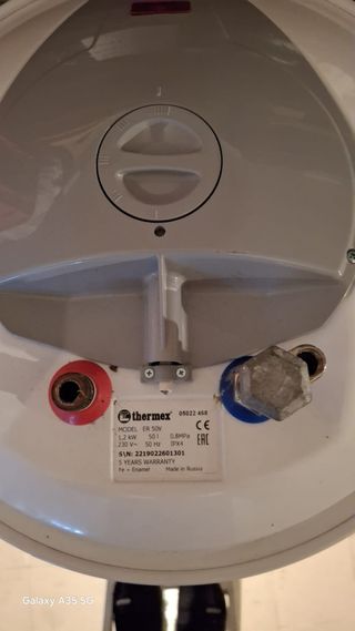 Boiler capienza 50 l.