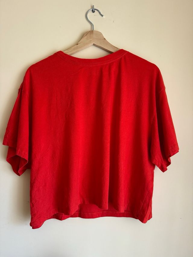 Camiseta cropped Champion