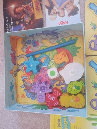 Juego pescar peces de Haba