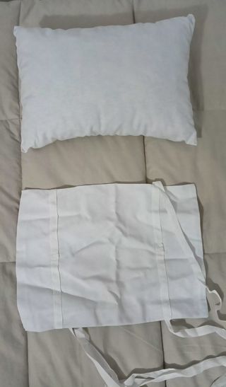 Ropa, botas y almohadilla de santero para santería