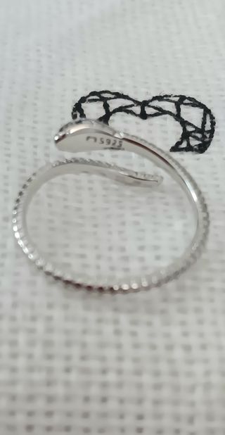 Anillo plata Lepetitemarie serpiente