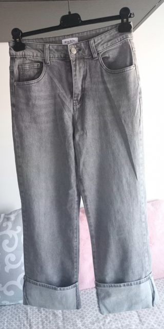 Pantalón gris vaquero 