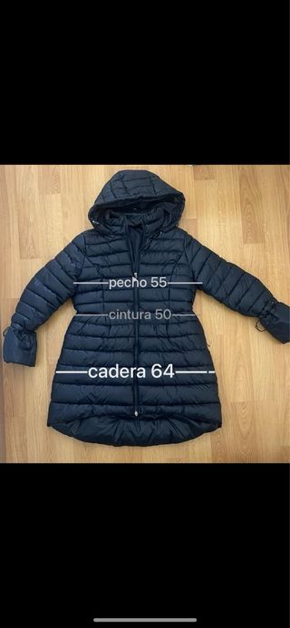 Abrigo mujer acolchado