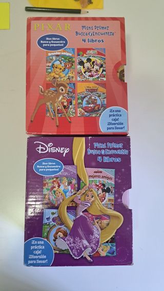 Libros infantiles Disney Pixar