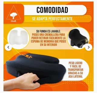 Cojín ergonómico viscoelástica