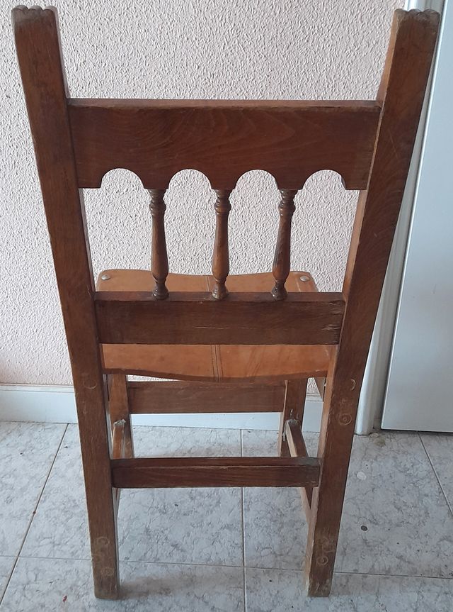 SILLA CASTELLANA DE LOS AÑOS 50-60.