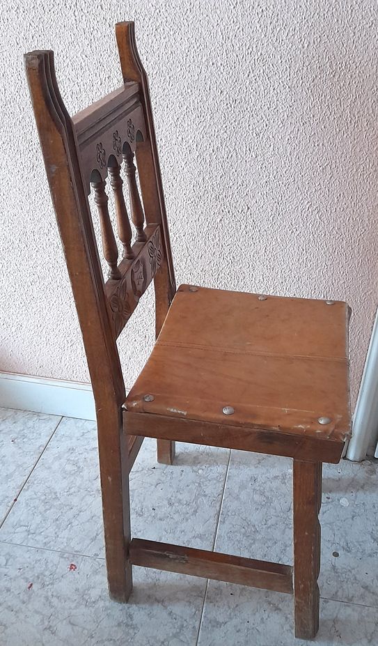 SILLA CASTELLANA DE LOS AÑOS 50-60.