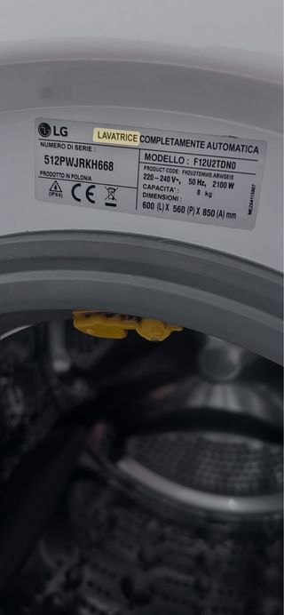 LG lavatrice ricambi nuovi