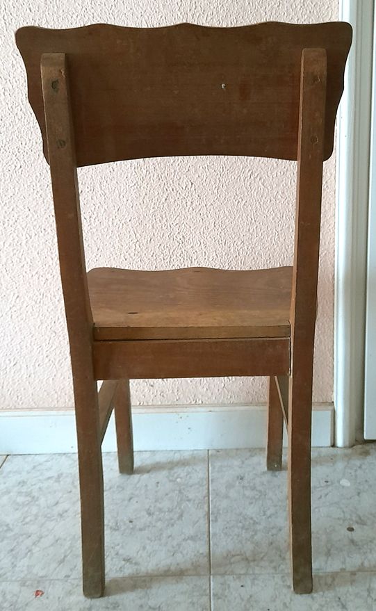 SILLA CASTELLANA. AÑOS 50-60.