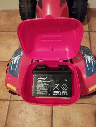 QUAD PARA NIÑOS MODELO SPIDER-MAN 2