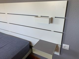 Dormitorio de matrimonio con colchón 135