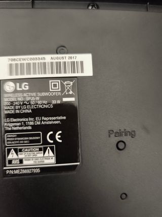 Barra de sonido 320W