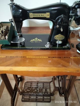 Maquina de coser antigua