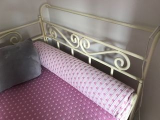 Cama divan de forja