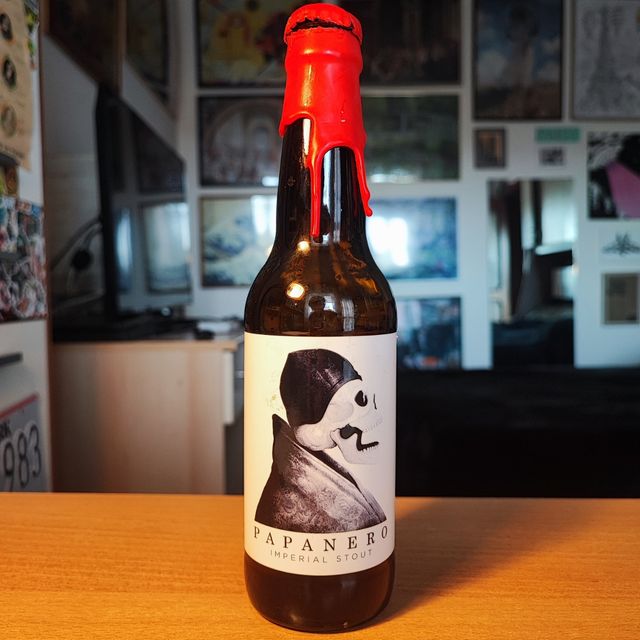 Bottiglia vuota Birra