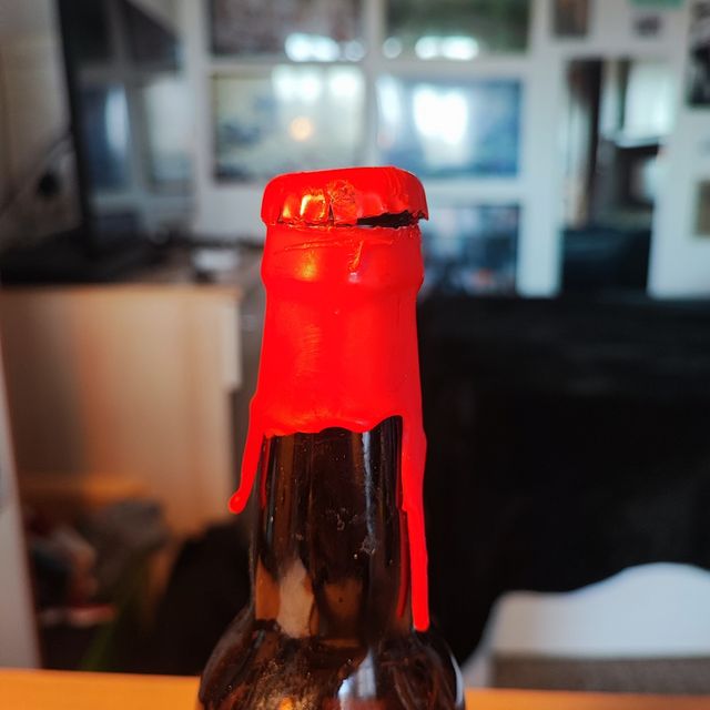 Bottiglia vuota Birra