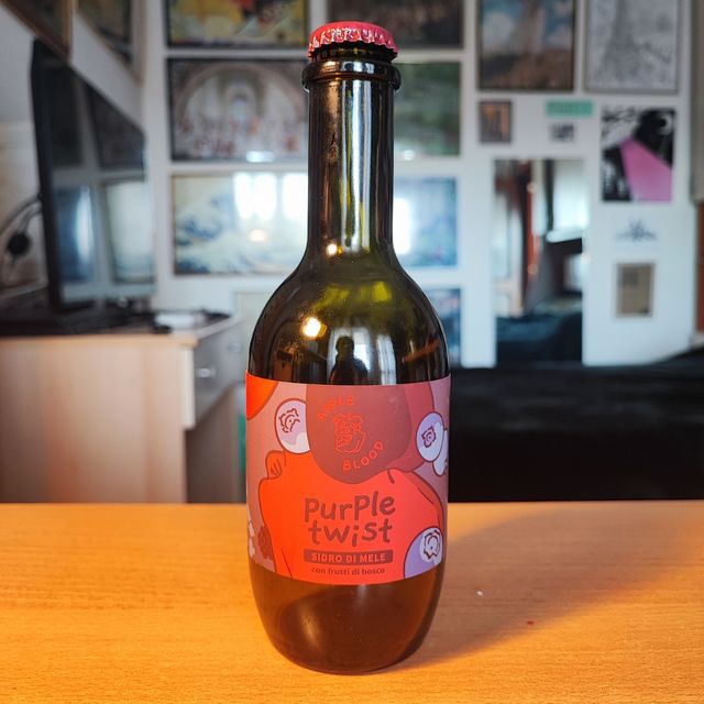 Bottiglia vuota Sidro