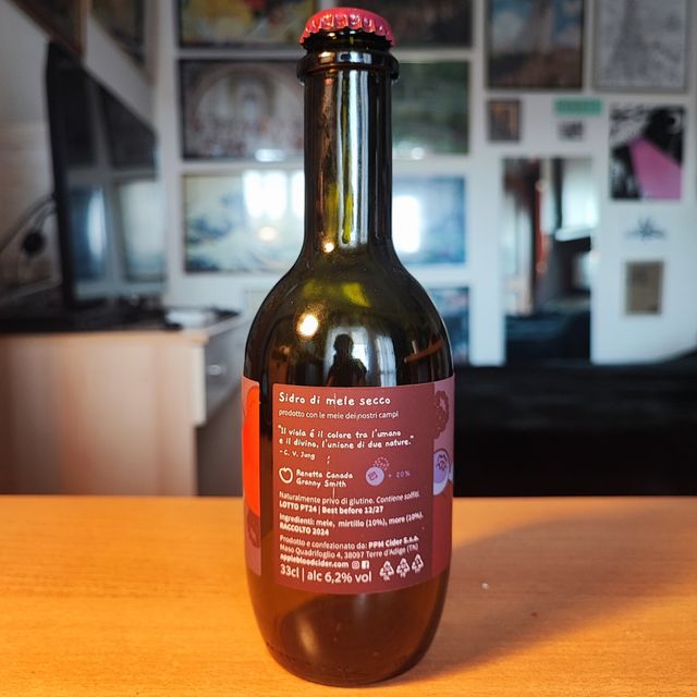 Bottiglia vuota Sidro