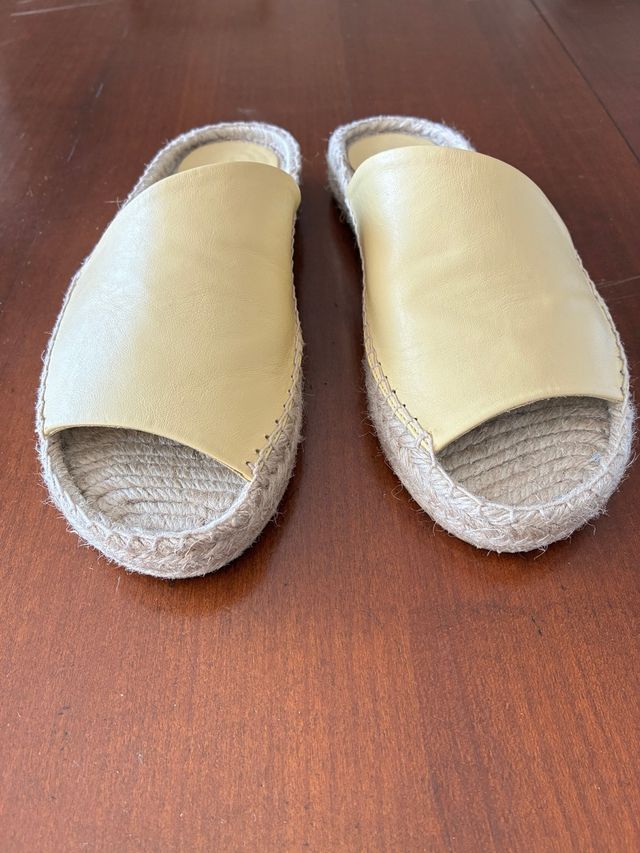 Ciabatte in pelle Equitare donna 