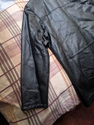 Cazadora cuero vintage