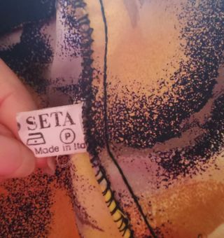Camicia misto Seta con maniche 3/4
