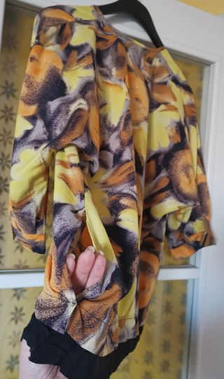 Camicia misto Seta con maniche 3/4