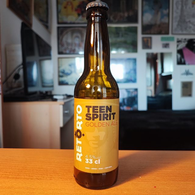 Bottiglia vuota Birra