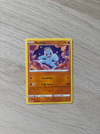 CARTA POKEMON MACHOP CHAMPIONS PATH 2020