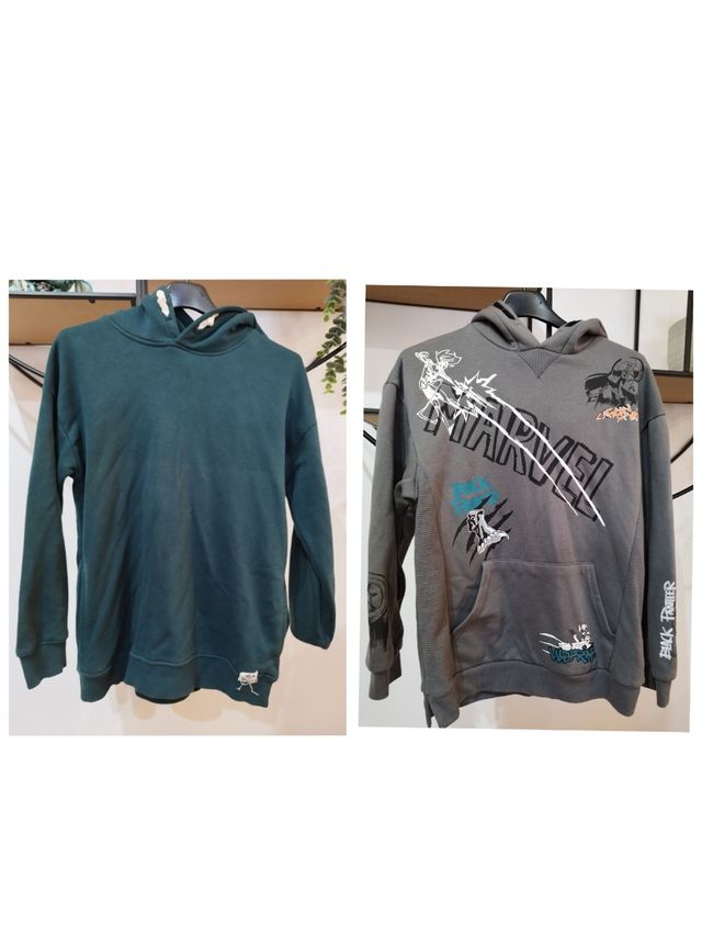 Pack 2 sudaderas 10/12 Marvel gris