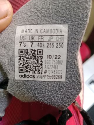 Botas fútbol  Adidas