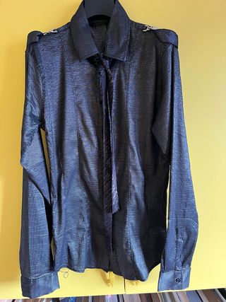 Camicia uomo con cravattino