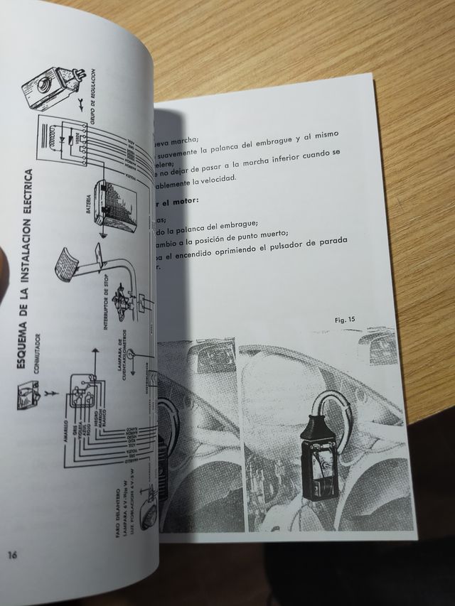 manual instrucciones lambretta 150li