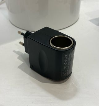 Adaptador enchufe coche