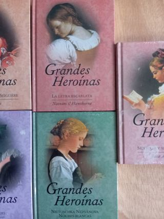 LIBROS COLECCION - GRANDES HEROINAS