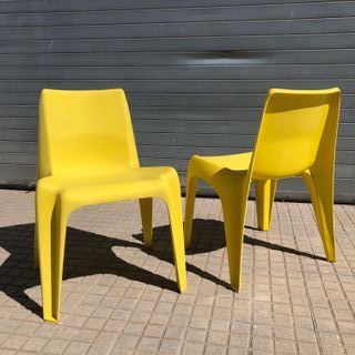 Sillas vintage BA1171 Helmut Bätzner, Bofinger