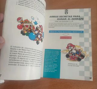 Super Mario Kart - Super Nintendo - PAL España