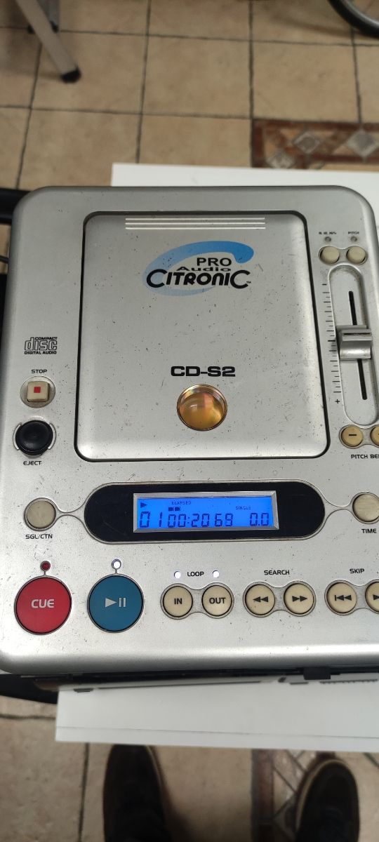 Reproductor CD citronic