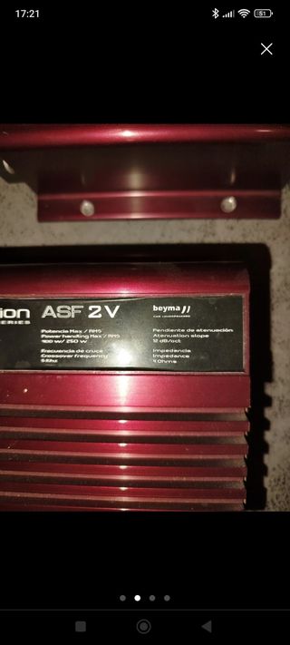 Lote de 2 filtros car audio beyma competición